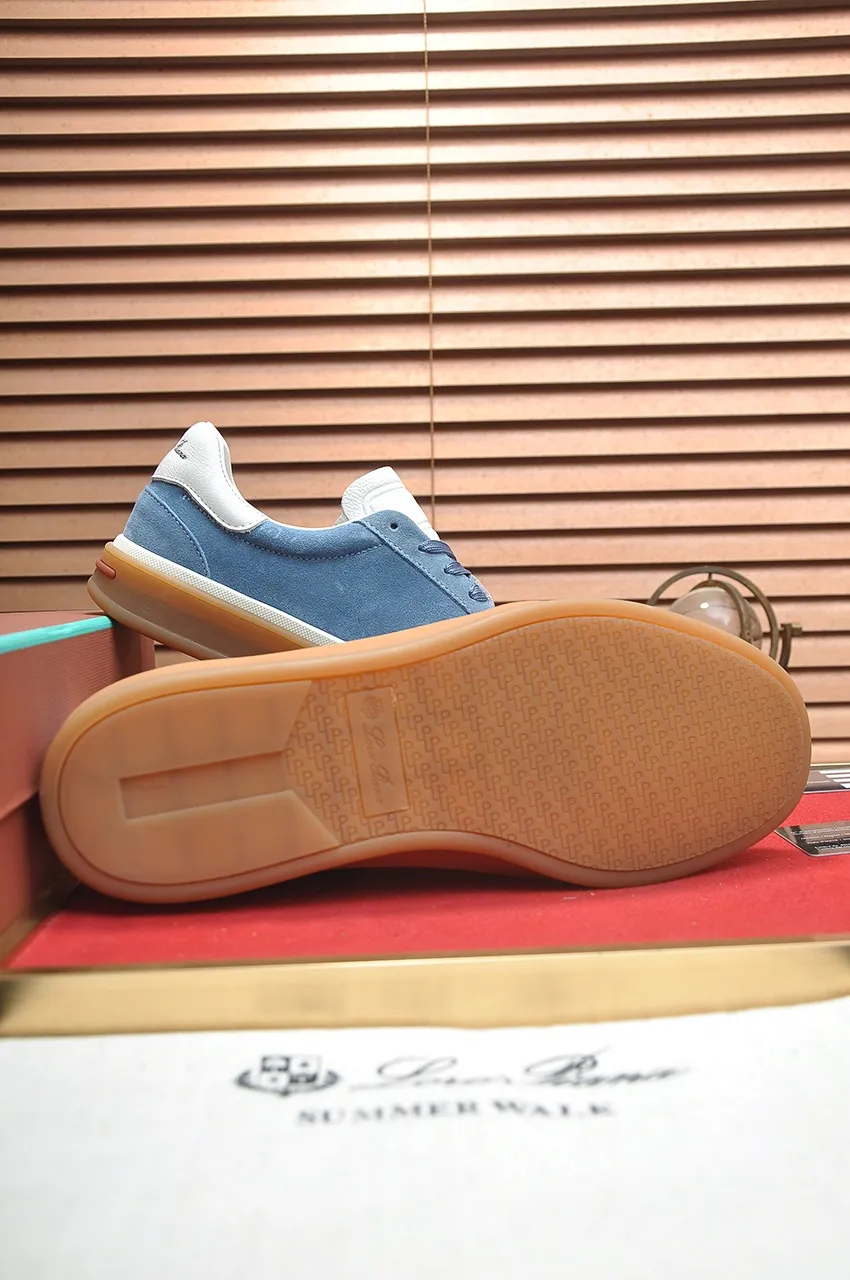 Men's men's shoes 💰540💶【𝐥𝐨𝐫𝐨 𝐏𝐢𝐚𝐧𝐚】lp classic loafers, an Italian treasure brand, the only brand that can match Hermès! Only after wearing it do we realize that we cannot let down our feet. The upper is imported cashmere, the lining of water-dyed cowhide ➕ the cowhide feet, the official original glass rubber outsole, and the pendant. Exclusive original packaging (tag ➕ brand paper ➕ outer box ➕ hand bag) code number: 38-45